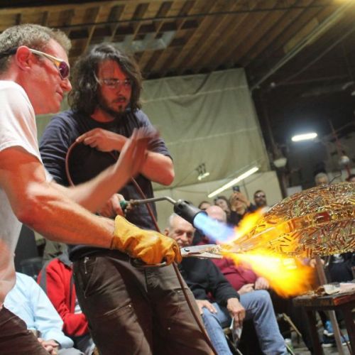 Glass Blowing_Rob Stern In The Hot Shop Demo_March 2019_0087