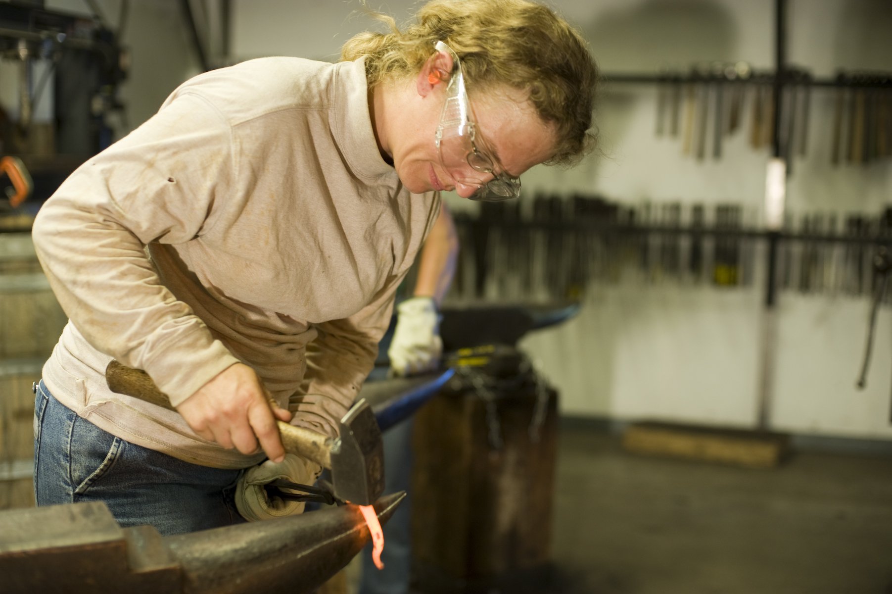 Blacksmithing Hook Project Hammer