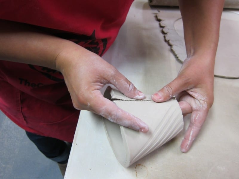 hand-build a ceramics pour over the crucible oakland
