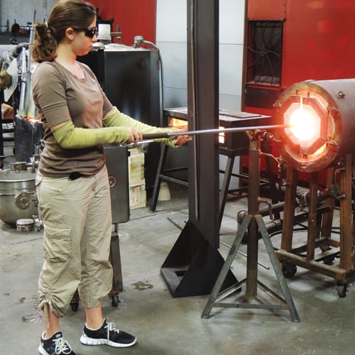 Youth Glass Blowing Immersion Program