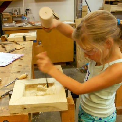 Youth Woodcarving and Sculpting